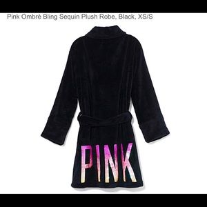Victoria secret Pink sequin robe